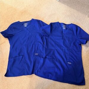 Cherokee Royal Blue Workwear Top